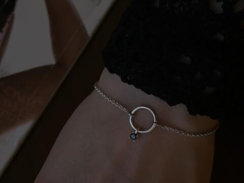 Juni bracelet black diamond