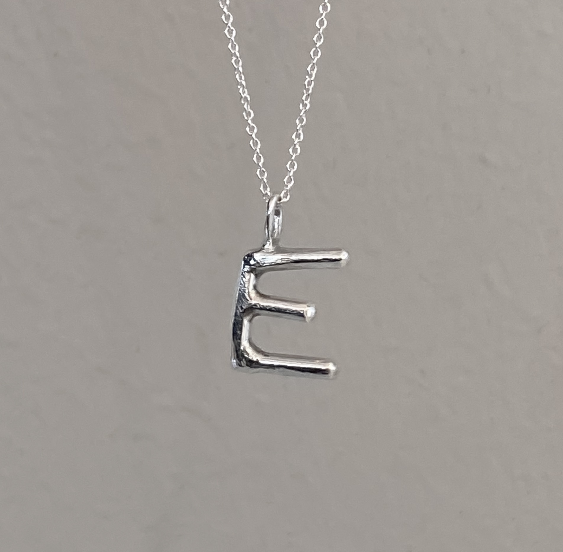 Letter Pendant Necklace