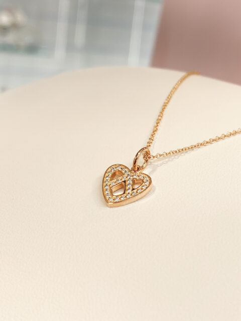 Nouvelle Necklace 18K 0,14ct