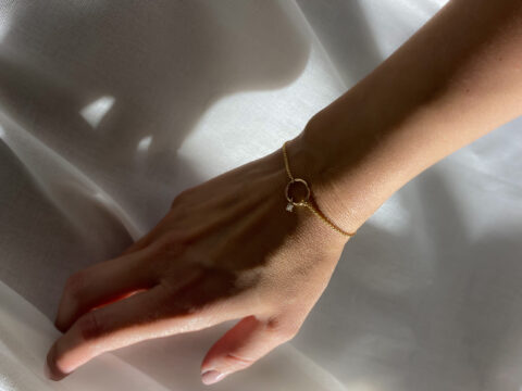 Juni bracelet 18k 0,07ct W.SI