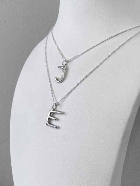 Letter Pendant Necklace