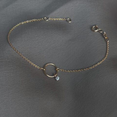 Juni bracelet 18k 0,07ct W.SI