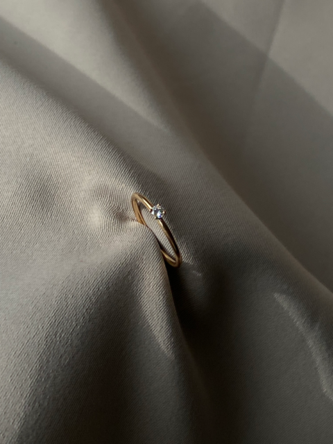 Juni ring 18k 0,09ct W.SI
